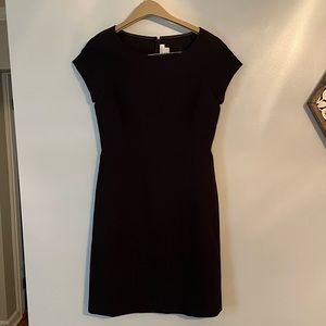 JCrew Black Sheath Dress